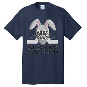 Fun Ice Hockey Easter Bunny Slappy Easter For Tall T-Shirt