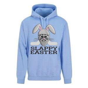 Fun Ice Hockey Easter Bunny Slappy Easter For Unisex Surf Hoodie