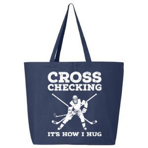 Funny Ice Hockey Art For Ice Hockey Lover Coach 25L Jumbo Tote