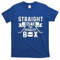 Funny Ice Hockey Player Straight Outta The Penalty Box Gift T-Shirt
