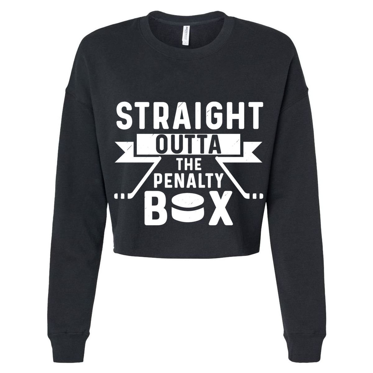 Funny Ice Hockey Player Straight Outta The Penalty Box Gift T-Shirt
