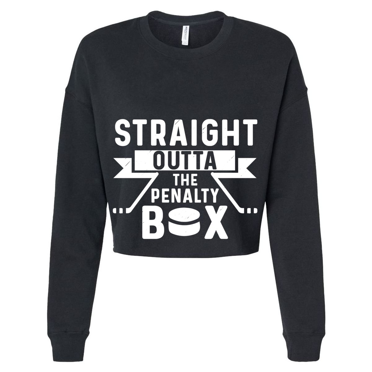 Funny Ice Hockey Player Straight Outta The Penalty Box Gift T-Shirt