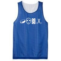 Funny Ice Hockey Symbols Ice Hockey Field Ice Hockey Stick Meaningful Gift Mesh Reversible Basketball Jersey Tank