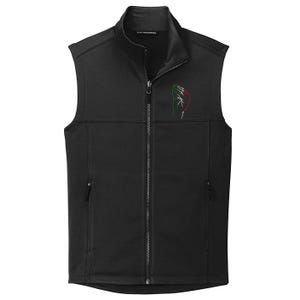 Funny Italian Hand Gesture Italian Flag Italy Italia Collective Smooth Fleece Vest