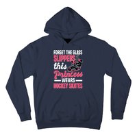 Funny Ice Hockey Girl This Princess Wears Hockey Skates Hoodie