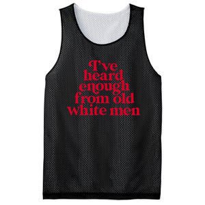 Feminist IVe Heard Enough From Old White Empowerment Mesh Reversible Basketball Jersey Tank