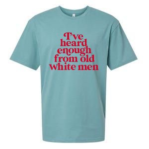 Feminist IVe Heard Enough From Old White Empowerment Sueded Cloud Jersey T-Shirt