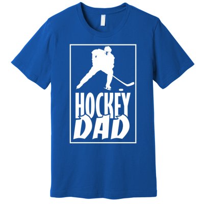 Funny Ice Hockey Father Hockey Dad Gift Premium T-Shirt