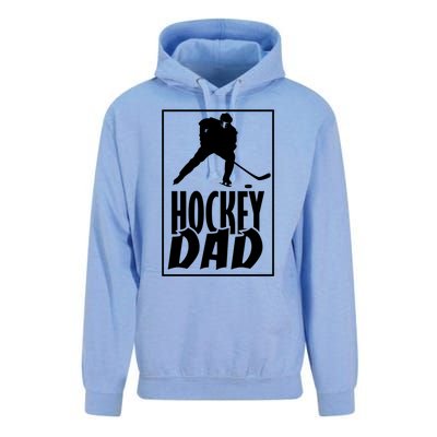 Funny Ice Hockey Father Hockey Dad Gift Unisex Surf Hoodie