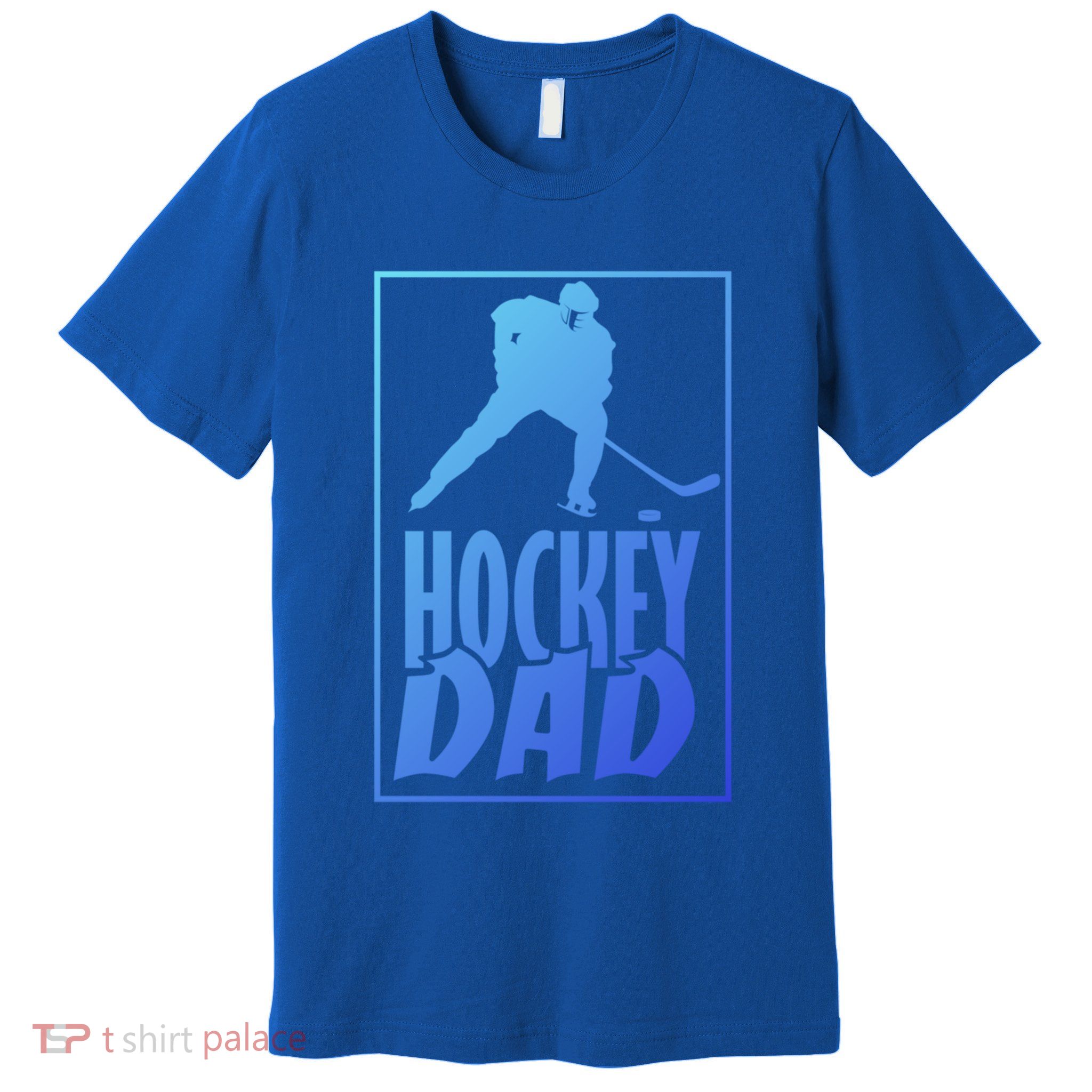 Funny Ice Hockey Father Hockey Dad Gift Premium T-Shirt