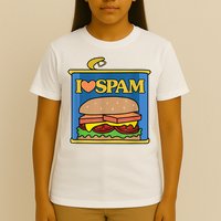 Funny I Heart Love Spam Canned Cooked Pork Food Lover Spam T-Shirt