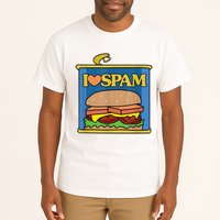 Funny I Heart Love Spam Canned Cooked Pork Food Lover Spam Tall T-Shirt