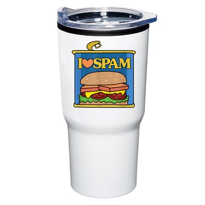 Funny I Heart Love Spam Canned Cooked Pork Food Lover Spam Tumbler