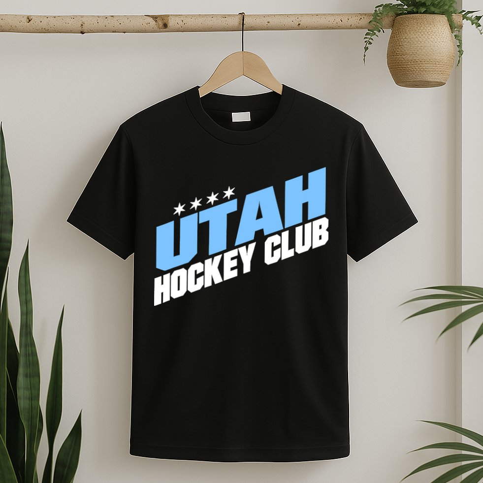 Funny Ice Hockey Player Gift For Utah Hockey T-Shirt