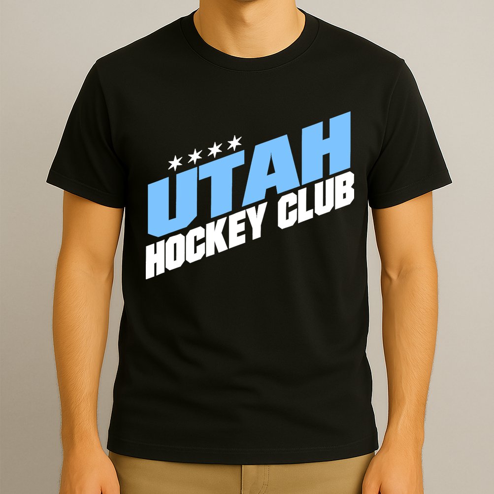 Funny Ice Hockey Player Gift For Utah Hockey T-Shirt