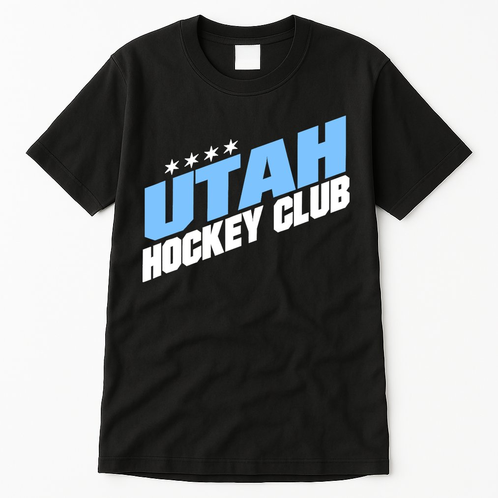 Funny Ice Hockey Player Gift For Utah Hockey Tall T-Shirt