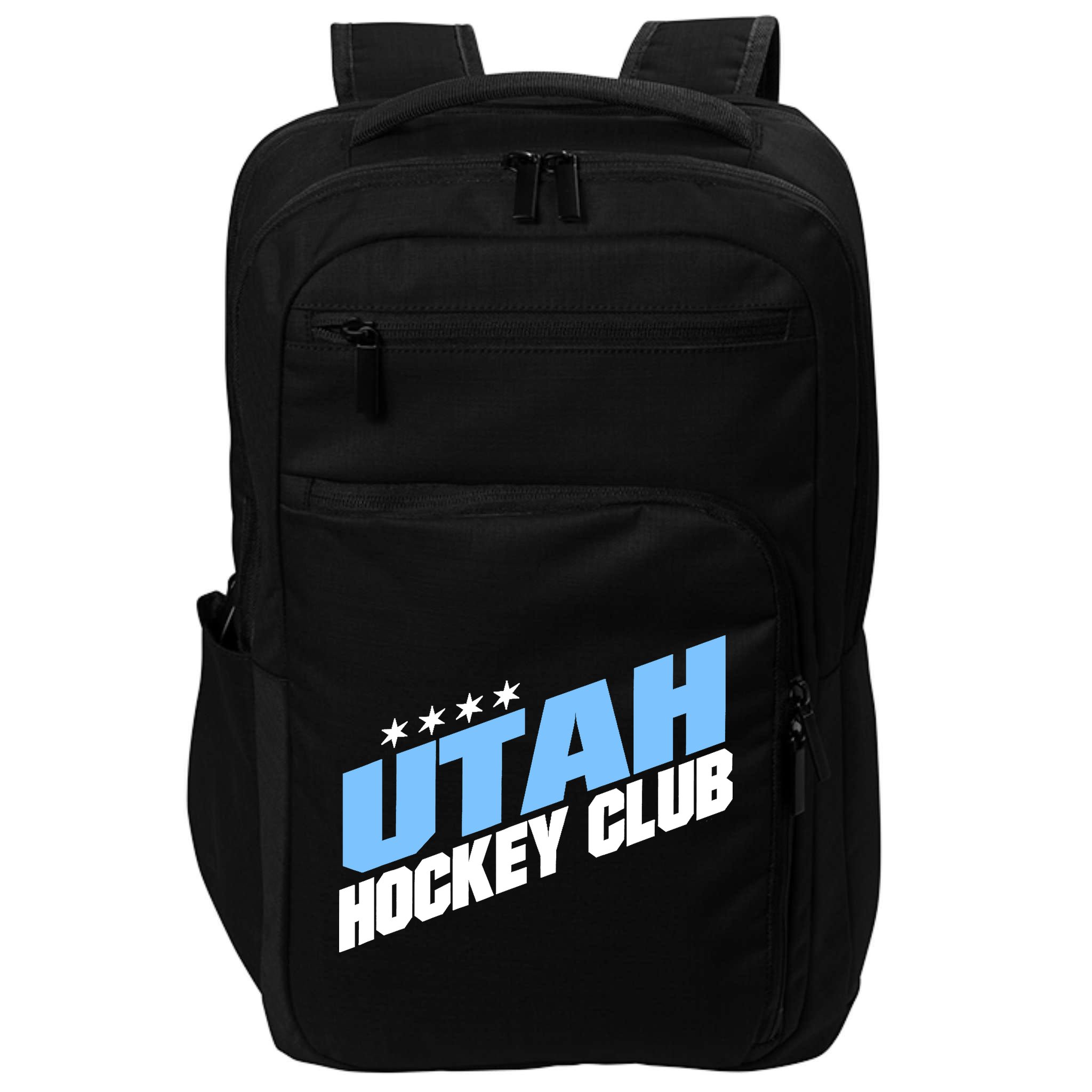 Funny Ice Hockey Player Gift For Utah Hockey Impact Tech Backpack
