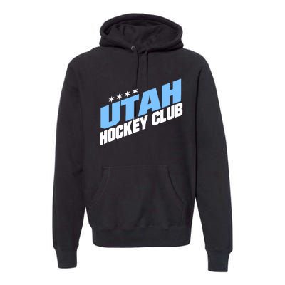 Funny Ice Hockey Player Gift For Utah Hockey Premium Hoodie