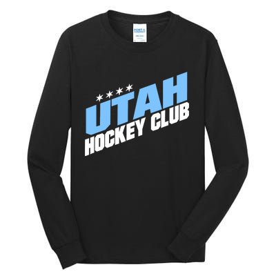 Funny Ice Hockey Player Gift For Utah Hockey Tall Long Sleeve T-Shirt