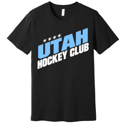 Funny Ice Hockey Player Gift For Utah Hockey Premium T-Shirt