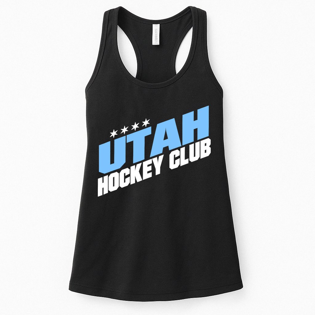 Funny Ice Hockey Player Gift For Utah Hockey Womens Tank Top