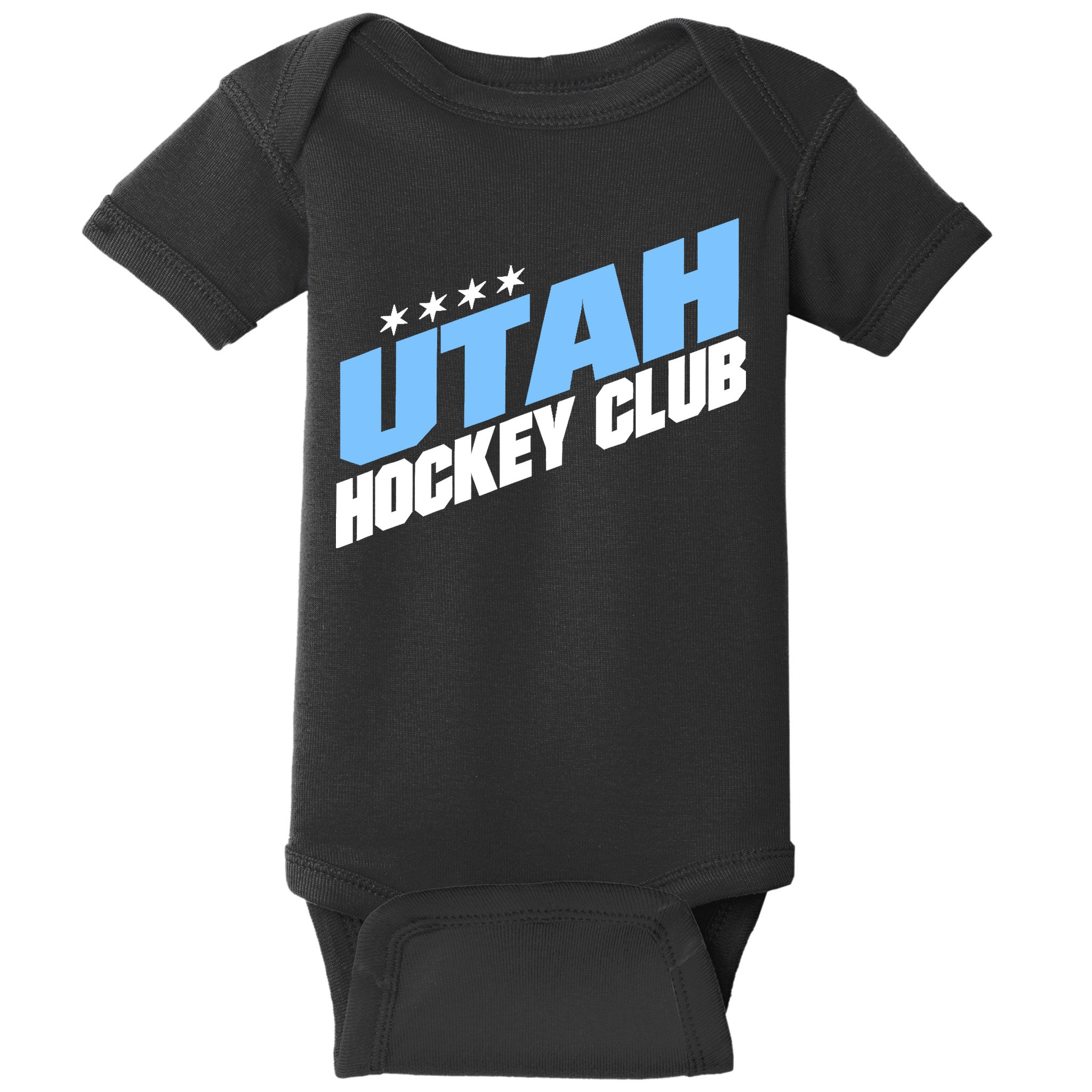 Funny Ice Hockey Player Gift For Utah Hockey Baby Bodysuit