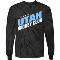 Funny Ice Hockey Player Gift For Utah Hockey Tie-Dye Long Sleeve Shirt