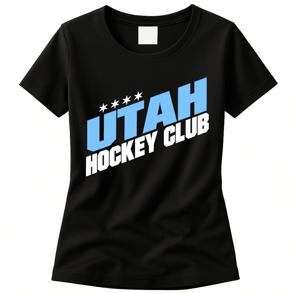 Funny Ice Hockey Player Gift For Utah Hockey Womens T-Shirt