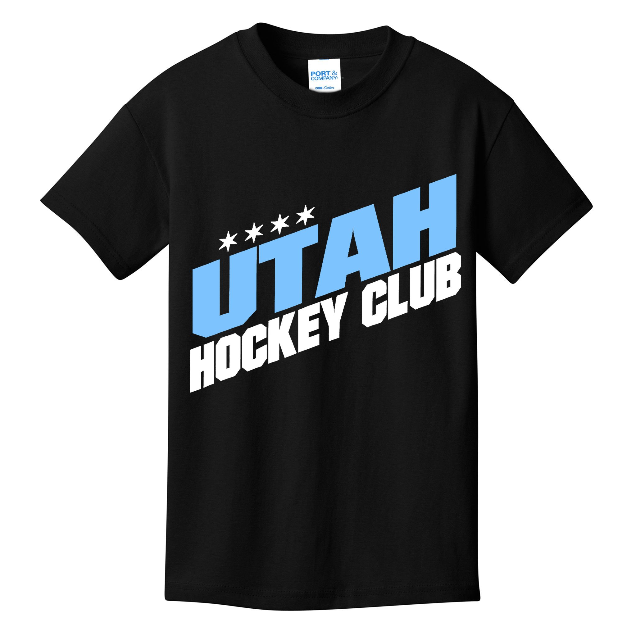 Funny Ice Hockey Player Gift For Utah Hockey Kids T-Shirt