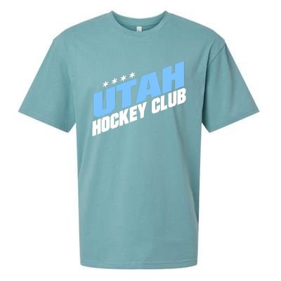 Funny Ice Hockey Player Gift For Utah Hockey Sueded Cloud Jersey T-Shirt