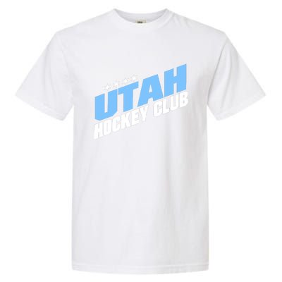 Funny Ice Hockey Player Gift For Utah Hockey Garment-Dyed Heavyweight T-Shirt