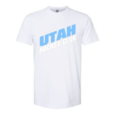 Funny Ice Hockey Player Gift For Utah Hockey Softstyle CVC T-Shirt