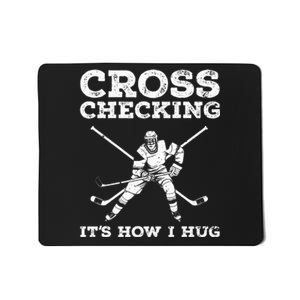 Funny Ice Hockey Art Ice Hockey Lover Coach Mousepad