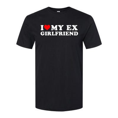 Funny I Heart My Ex GF I Love My Ex Girlfriend Softstyle® CVC T-Shirt