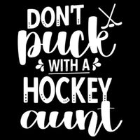 Funny Ice Hockey Aunt Of An Ice Hockey Player Auntie Gift Wool Snapback Cap