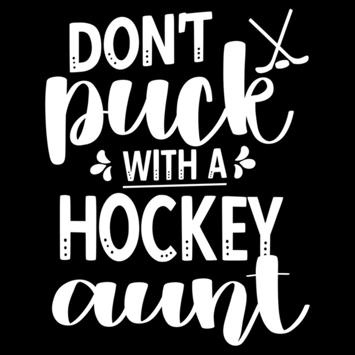 Funny Ice Hockey Aunt Of An Ice Hockey Player Auntie Gift Wool Snapback Cap