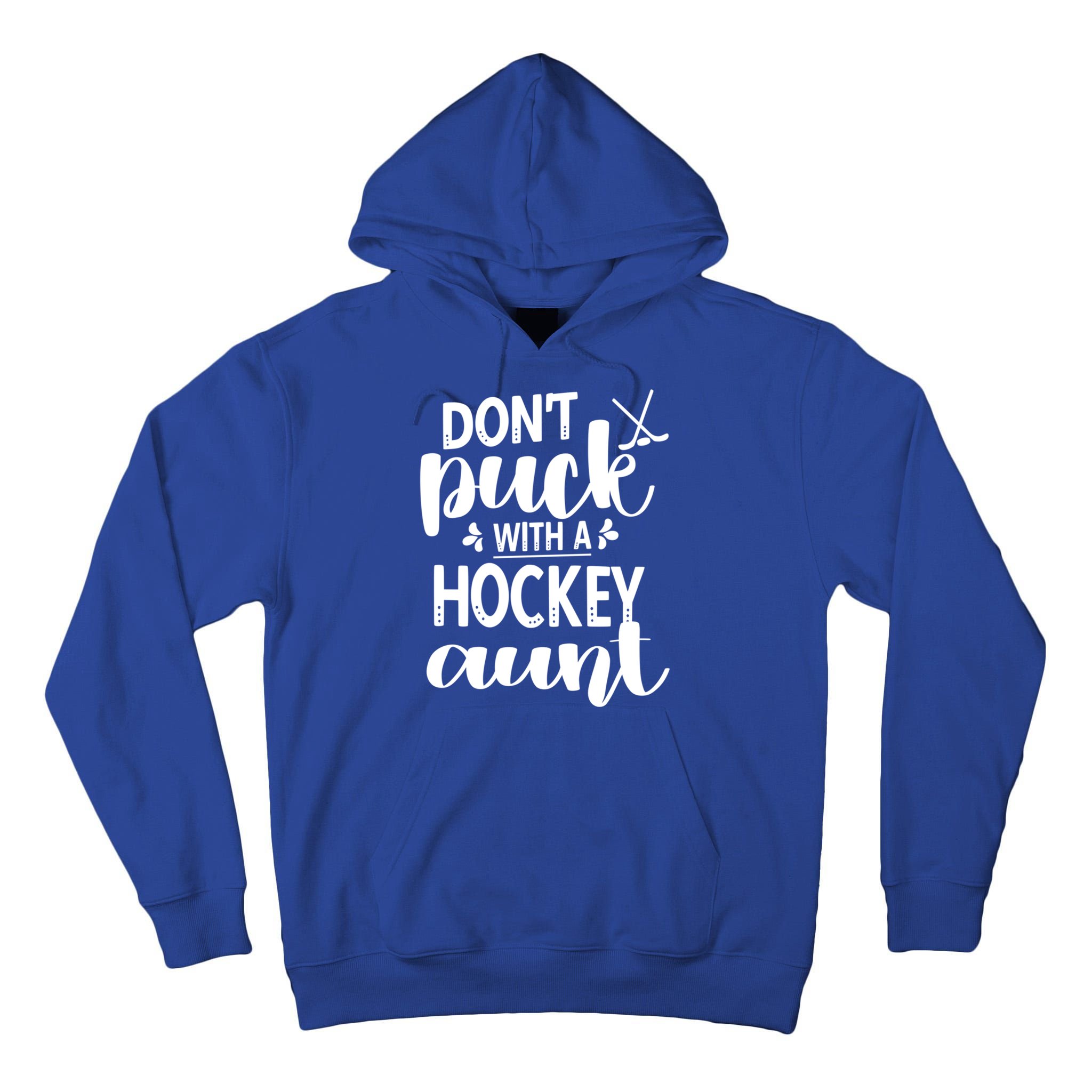 Funny Ice Hockey Aunt Of An Ice Hockey Player Auntie Gift Tall Hoodie