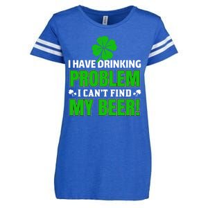 Funny I Have Drinking Problem Can't Find My Beer Enza Ladies Jersey Football T-Shirt