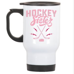 Funny Ice Hockey For Girls Hockey Sport Player Helmet Stainless Steel Travel Mug