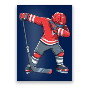 Funny Ice Hockey Dab Apparel, Dabbing Player Poster