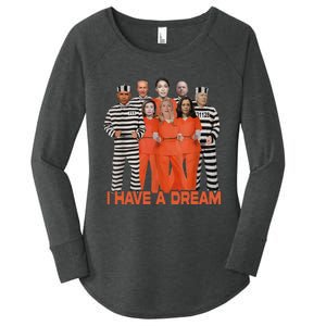 Funny I Have A Dream Women's Perfect Tri Tunic Long Sleeve Shirt