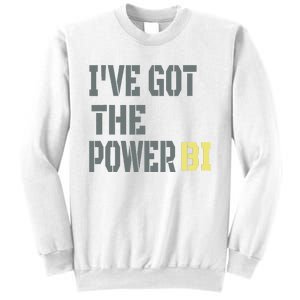 Funny I Have Got The Power Bi Great Sweatshirt