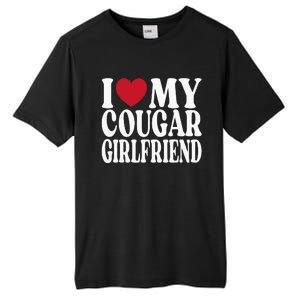 Funny I Heart My GF I Love My Cougar Girlfriend Tall Fusion ChromaSoft Performance T-Shirt