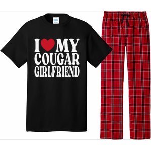 Funny I Heart My GF I Love My Cougar Girlfriend Pajama Set