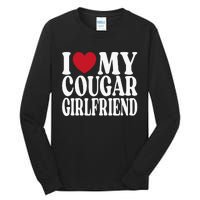 Funny I Heart My GF I Love My Cougar Girlfriend Tall Long Sleeve T-Shirt