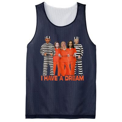 Funny I Have A Dream THE AMERICAN DREAM Mesh Reversible Basketball Jersey Tank