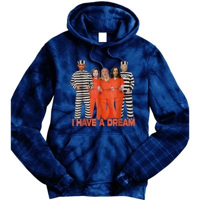 Funny I Have A Dream THE AMERICAN DREAM Tie Dye Hoodie