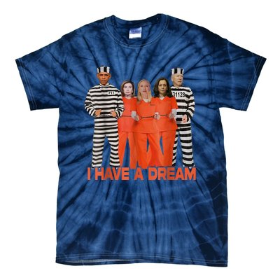 Funny I Have A Dream THE AMERICAN DREAM Tie-Dye T-Shirt