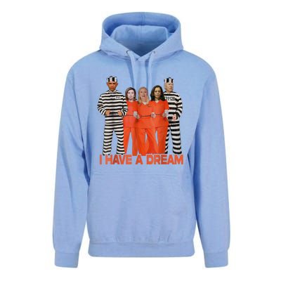 Funny I Have A Dream THE AMERICAN DREAM Unisex Surf Hoodie