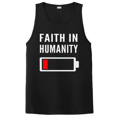 Faith In Humanity Low Battery Pessimistic News Meme Design PosiCharge Competitor Tank